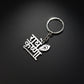 Premium “Radhe Krishna” Metal Keychain (1 Pc)