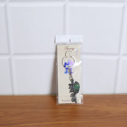 Stylish Radha Krishna “Radhe Radhe” Metal Keychain (1 Pc)