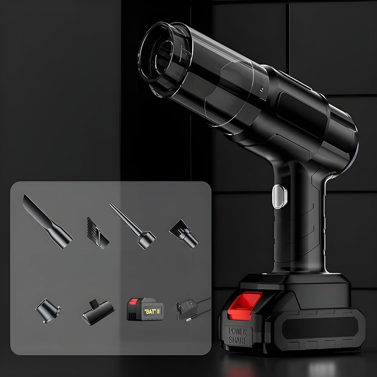 Multifunction 240v Wireless Handheld Vacuum Cleaner (1 Set) Wukusy