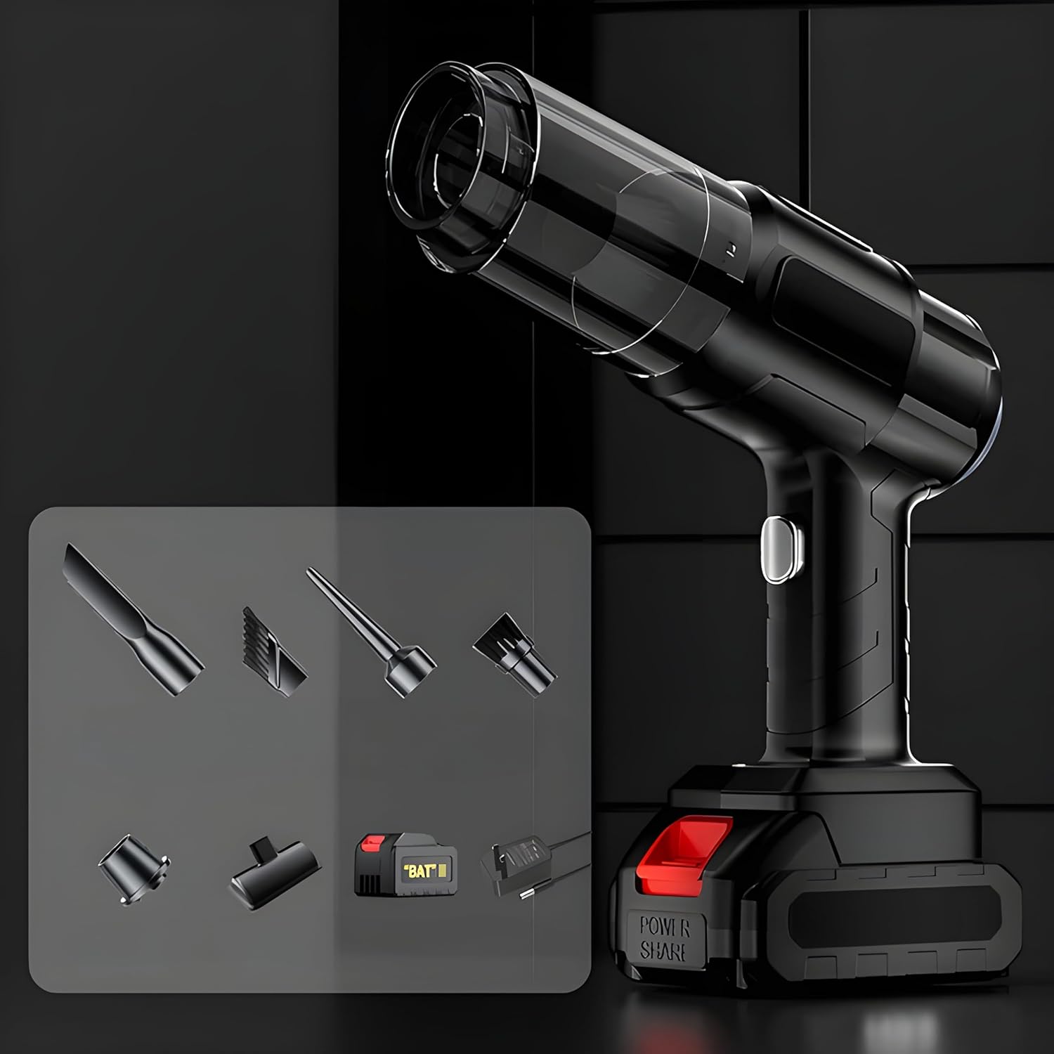 Multifunction 240v Wireless Handheld Vacuum Cleaner (1 Set) Wukusy