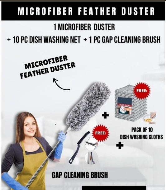 Microfiber Dusters Dish Washing Cleaning Brush