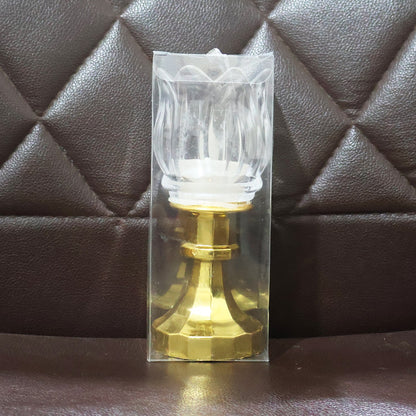 Premium Lotus Shaped LED Decorative Lamp with Stand