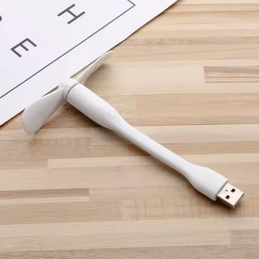 Portable Mini Usb Fan Usb Light  Micro Usb Cable (3 Pcs Set) Wukusy