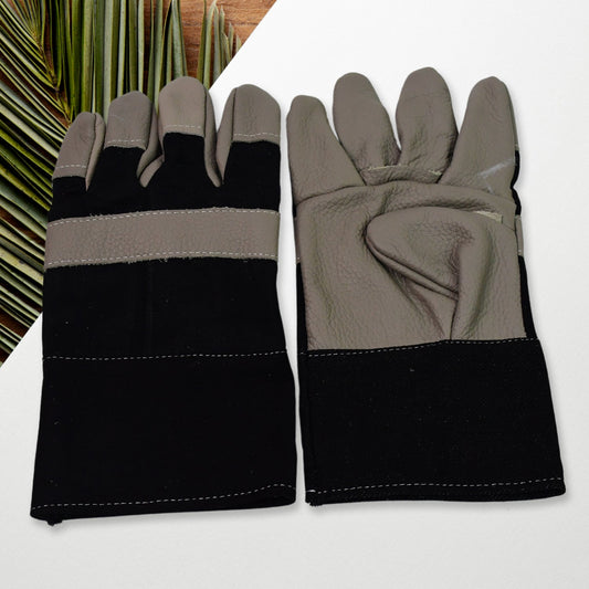 Gloves Gardening Gloves For Men Women Leather Gloves Heavy Duty Gloves (1 Pair) Wukusy