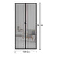 Magic Mesh Hands-Free Screen Door Instant Opening (1 Set)