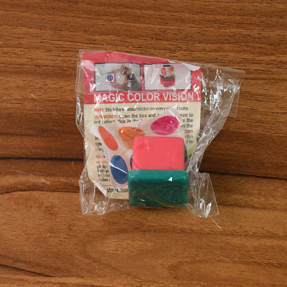 Magic Colour Vision Dice Trick Toy (1 Set)