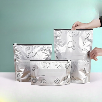 Aluminium Foil Food Storage Bags Set