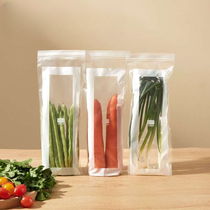 Vegetable Storage Bag - Fresh-keep Zip Pouches