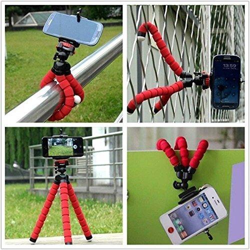 Portable Mini Octopus Tripod Stand with Phone Holder for Live Selfie, Mobile Phone Portable and Adjustable Stand Your Brand