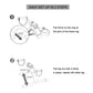 Mini Fitness Pedal Cycle Bike Gym Machine for Exerciser
