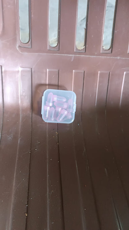 Tire Repair Rubber Nail Car Tire Repair Nails Tire Repair Pink (10 Pcs Set) Wukusy