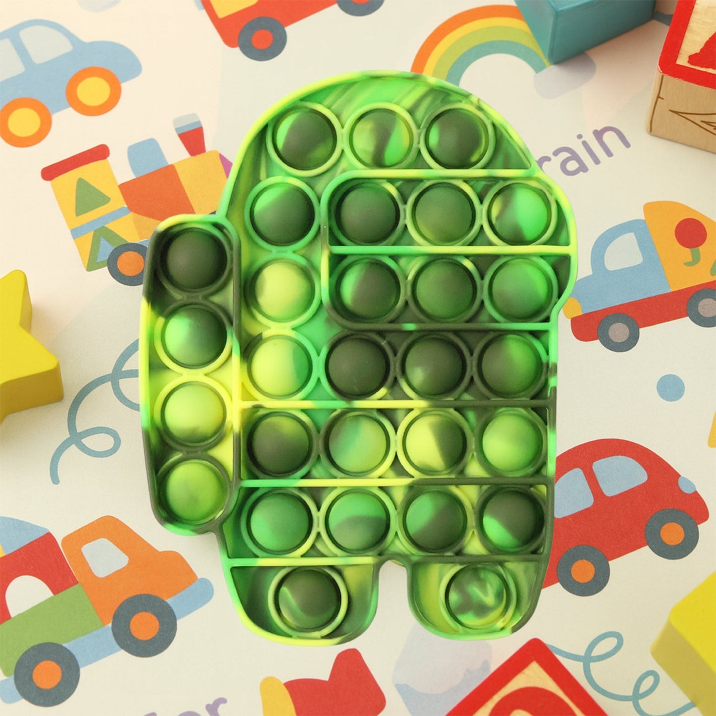 Premium Astronaut Silicone Pop It Fidget Toy (1 Pc)