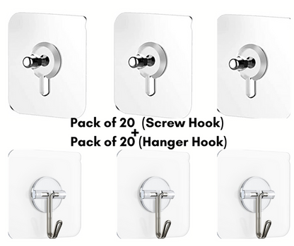 Self Adhesive Heavy Duty Hooks shopbyte
