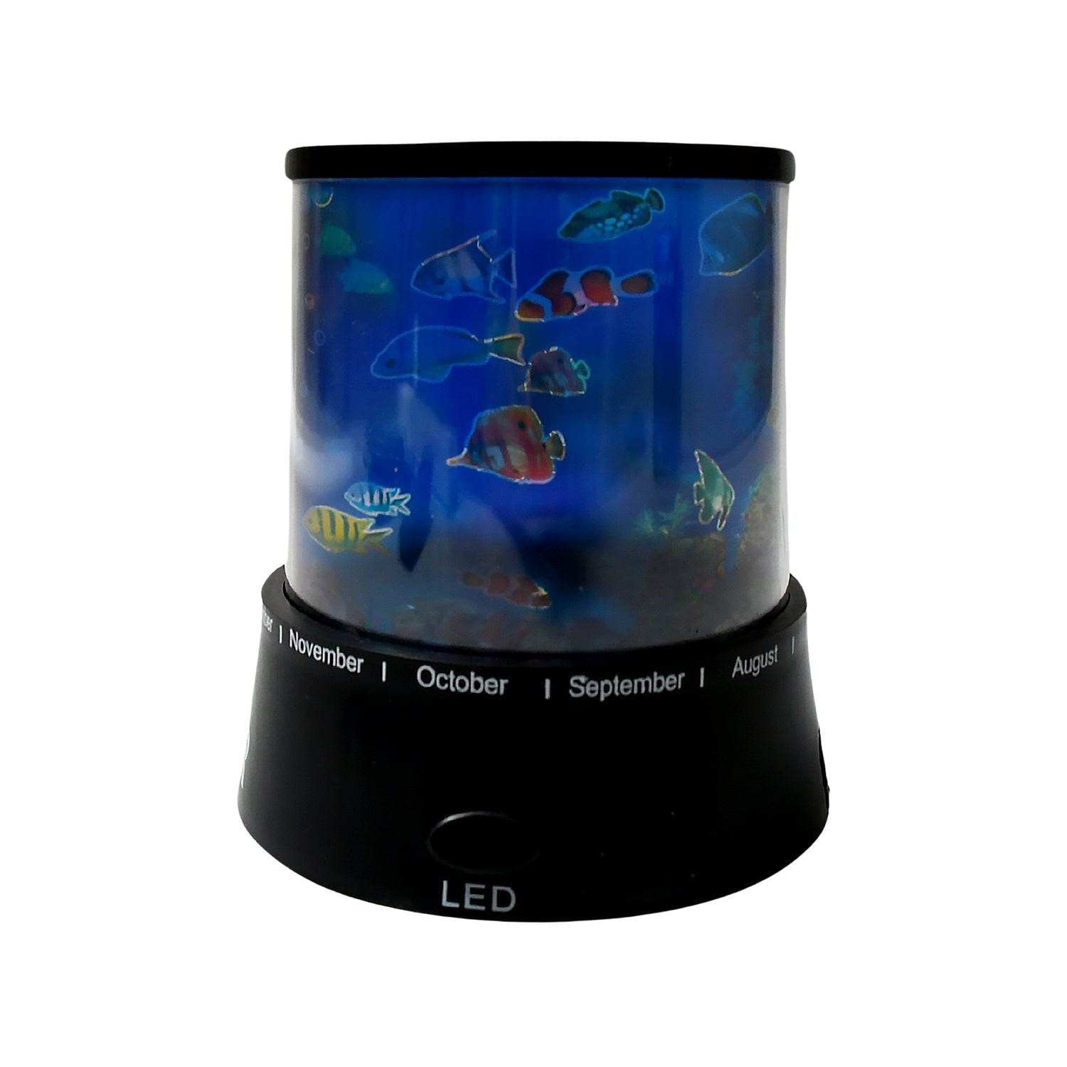 LED Projector Night Light Amazing Lamp, 3 Battery operated lamps, Rotation With the music Function, Master for Kids Bedroom Home Decoration Night Romantic Gift (Battery Not Included / 1 pc) Your Brand