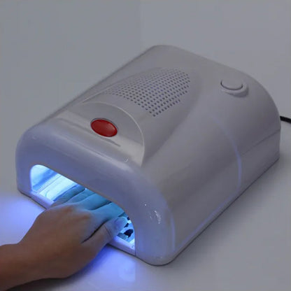Led Uv Lamp Nail Dryer Gel Nail Lamp Nail Polish Curing Lamp (1 Pc  Mix Design) Wukusy