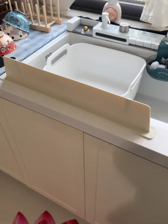 Anti-Splash Sink Guard for Kitchen Countertop