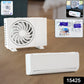 Solar-Powered Car Air Freshener with Built-in Perfume Diffuser for Dashboard & AC Vent