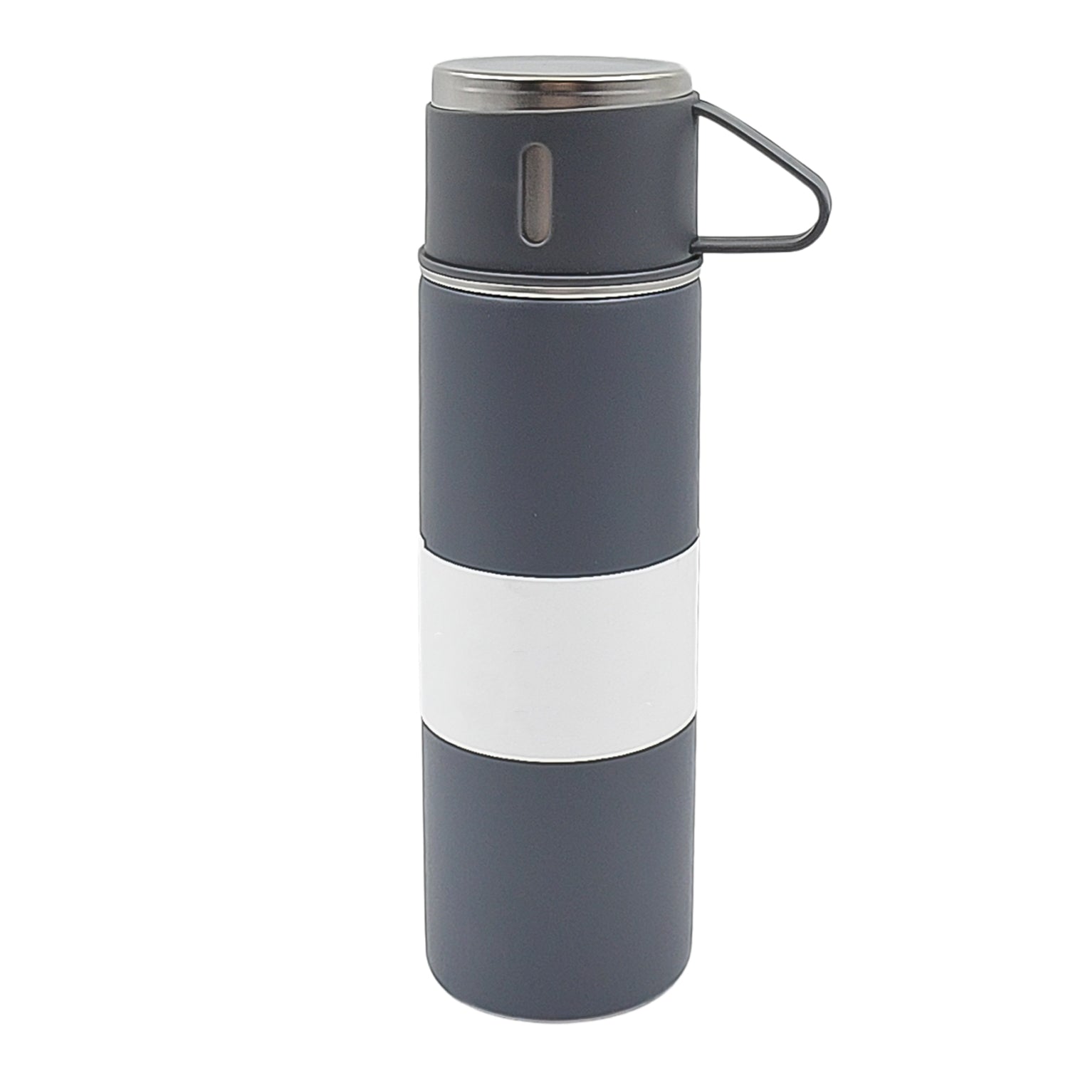 Stainless Steel Vacuum Insulated Water Bottle With Coffee  Tea Mug (500 Ml) Wukusy