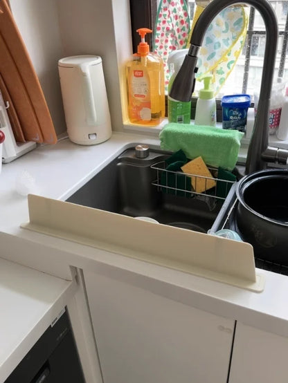 Anti-Splash Sink Guard for Kitchen Countertop