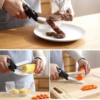 Clever Cutter 2-in-1 kitchen knife Dropdash
