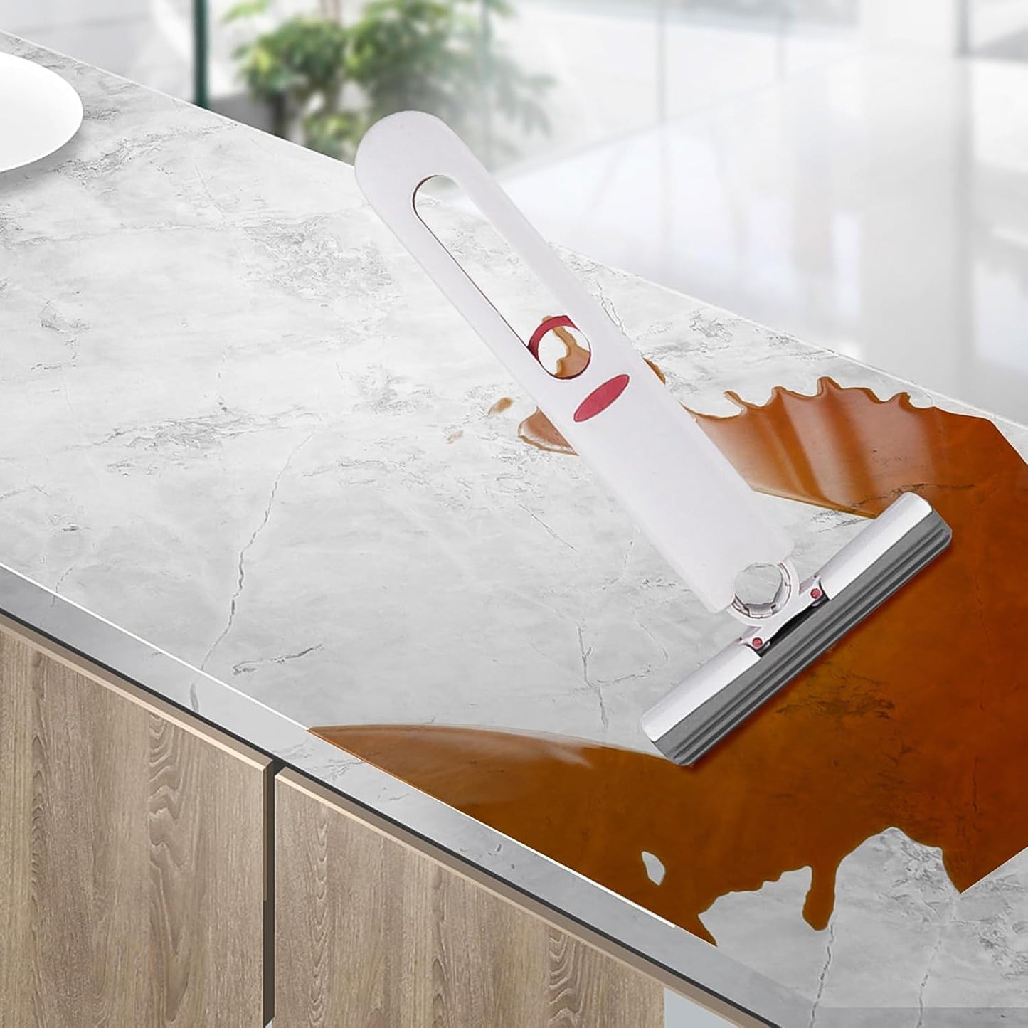 Premium 2-in-1 Window & Car Windshield Wiper - (1 Pc)