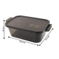 Rectangular Food Storage Containers - (3 Pc / Set)