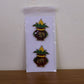 Shubh Labh Kalash Shaped Wall Hangings (2 Pc)