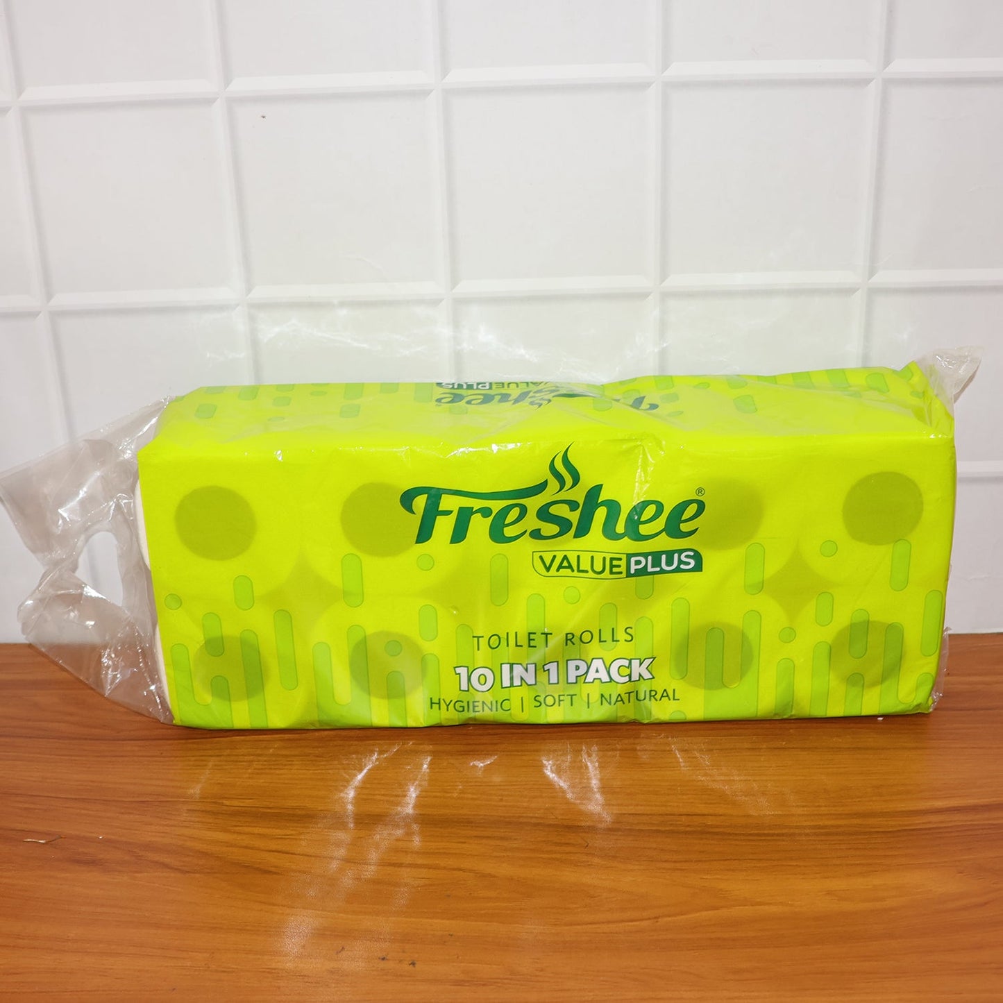 Toilet Tissue Rolls – Soft Embossed Bathroom Tissue, 220 Sheets × 10 Rolls