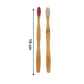 Eco-Friendly Natural Bamboo Toothbrush with Medium Bristles (2 Pc)