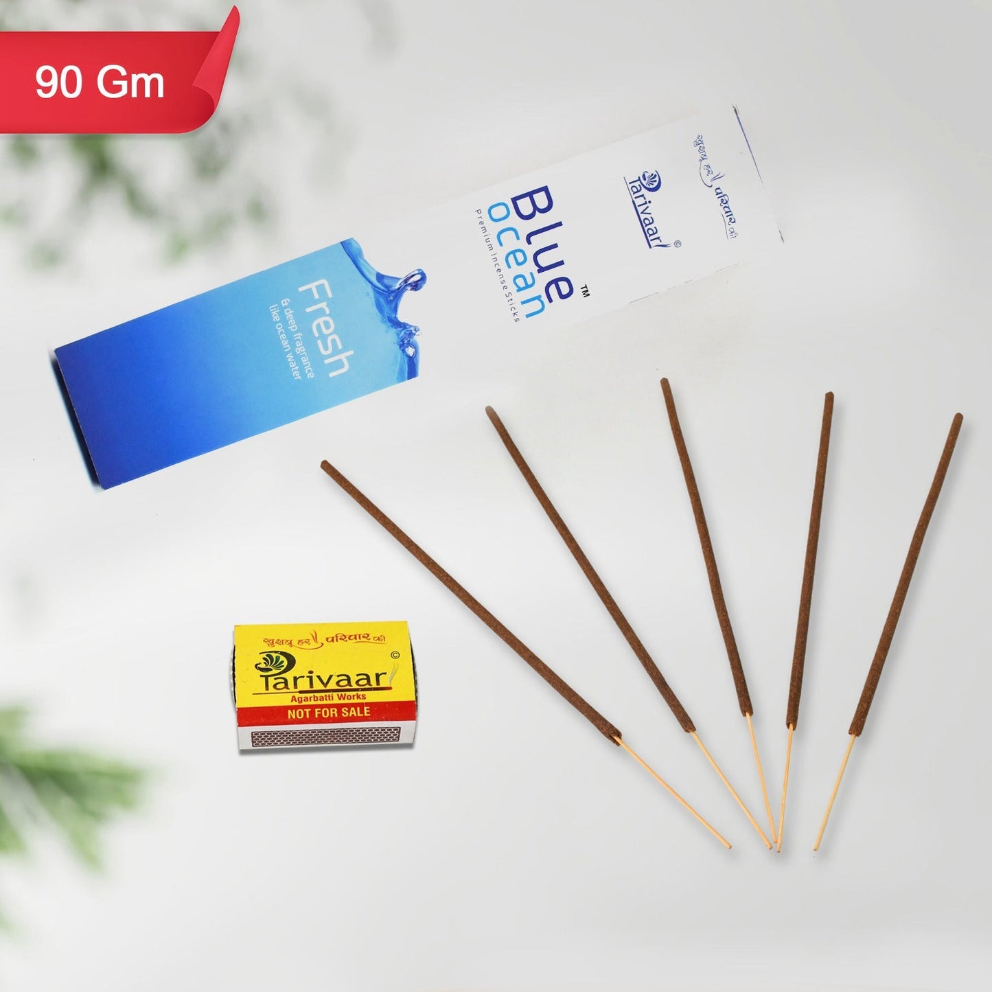 Mix Flavour Incense Sticks / Agarbatti (90 GM With Machis / Mix 1 Packet) Your Brand