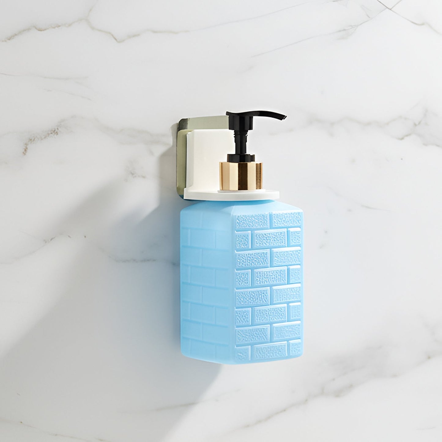 Wall-Mounted Liquid Soap Dispenser (1 Set)