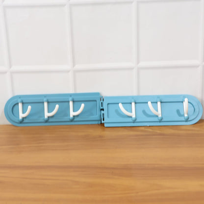 Foldable Rotating Wall-Mounted Multipurpose Hook Rack (1 Pc)