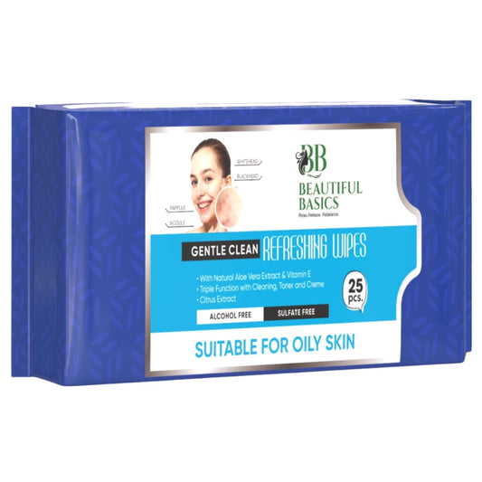 Refreshing Wet Wipes for Face | Facial Cleansing | Refreshing & Skin Hydration| Soothing for skin | pH Balance & Alcohol Free | Nourishing with Fruit extract | 25 Wipes Your Brand