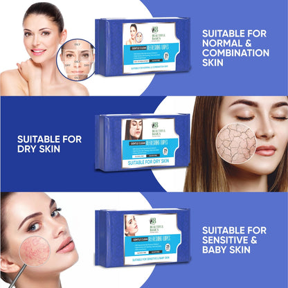 Refreshing Wet Wipes for Face | Facial Cleansing | Refreshing & Skin Hydration| Soothing for skin | pH Balance & Alcohol Free | Nourishing with Fruit extract | 25 Wipes Your Brand