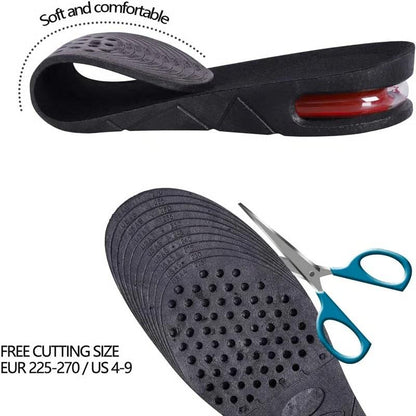 🔥HOT SALE🔥 Invisible Air Height Increase Insoles Pair - With Adjustable Height 3cm to 9cm 👞 shopbyte