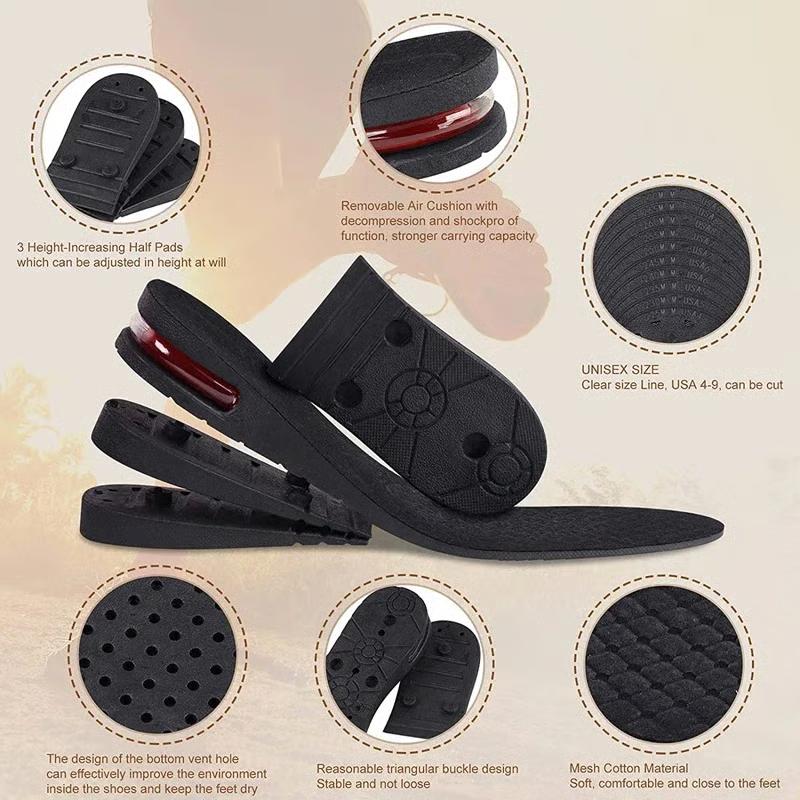 🔥HOT SALE🔥 Invisible Air Height Increase Insoles Pair - With Adjustable Height 3cm to 9cm 👞 shopbyte