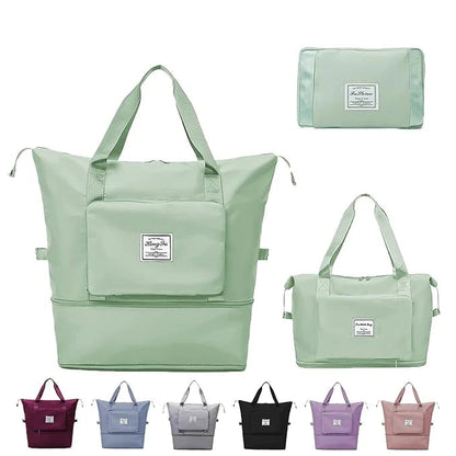 TRAVEL DUFFEL BAG WITH POCKET shopbyte