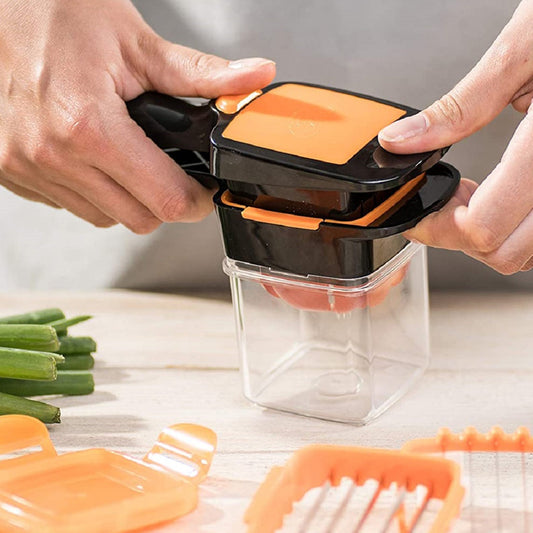 2069 5 In 1 Nicer Dicer Used For Cutting And Shredding Of Various Types Of Food Stuff In All Kitchen Purposes. Wukusy