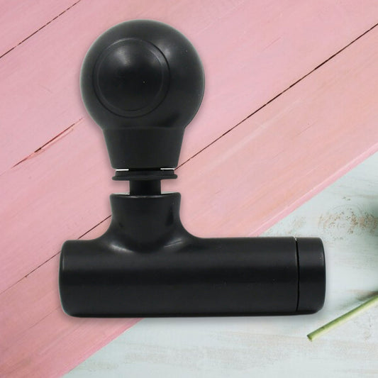 12673 Black Mini Pocket Size Vibrator Full Body Massager Cordless One Button Operation For Body Pain  Relaxation Wukusy