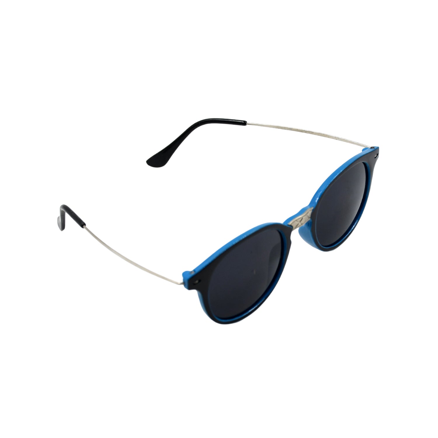 7756 Uv Protected Round Sunglasses Classic Sunglasses For Men  Women Lightweight Wukusy