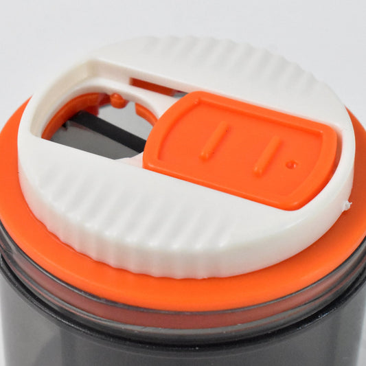 Plastic 4 Section Pill Box Organizer (1 Pc  Mix Color) Wukusy