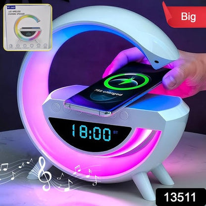G Lamp Speaker - 3-in-1 Bluetooth Speaker With Fast Wireless Charging (1 Pc) Wukusy