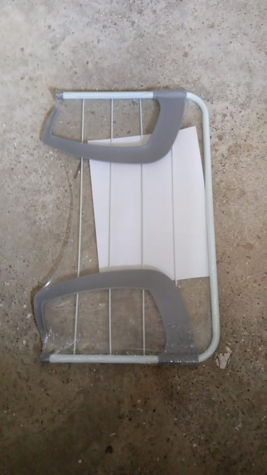 Metal Steel Folding Drying Rack for Clothes Balcony Laundry Hanger for Small Clothes Drying Hanger Metal Clothes Drying Stand, Socks and Plant Storage Holder Outdoor / Indoor Clothes-Towel Drying Rack Hanging on The Door Bathroom Your Brand