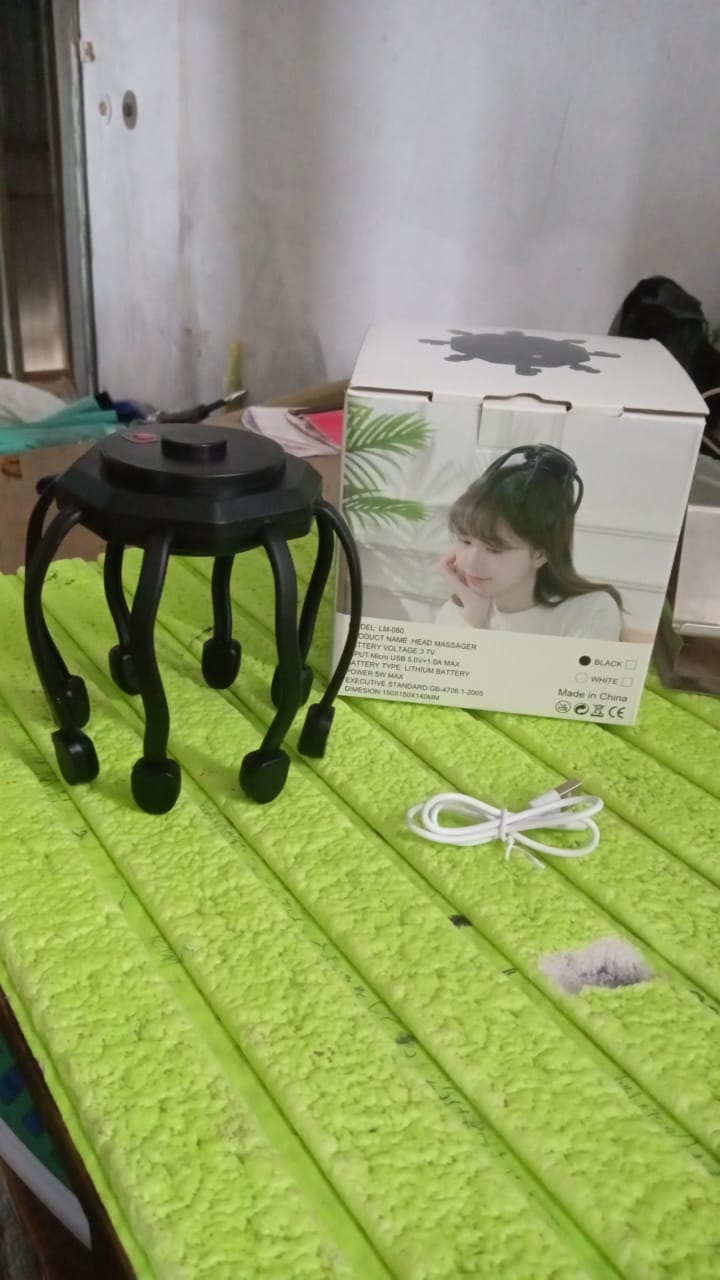 Electric Octopus Scalp / Head  Massager (1 Pc) Your Brand