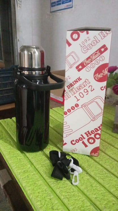 Stainless Steel Water Bottle, Vacuum Insulated Cup / Bottle (1200 ML) Your Brand