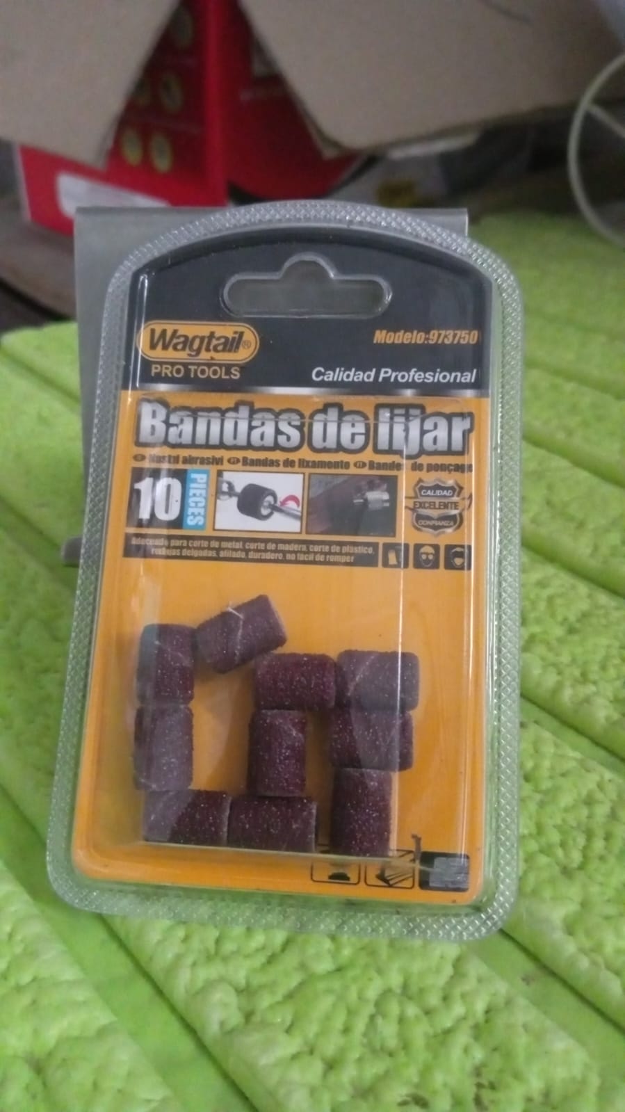 Nail Drill Sanding Band Machine Replacement Bits Pedicure Tool (10 Pcs Set) Your Brand