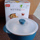 Apex 2200ml Microwave-Safe Plastic Serving Bowl with Lid (1 Pc)