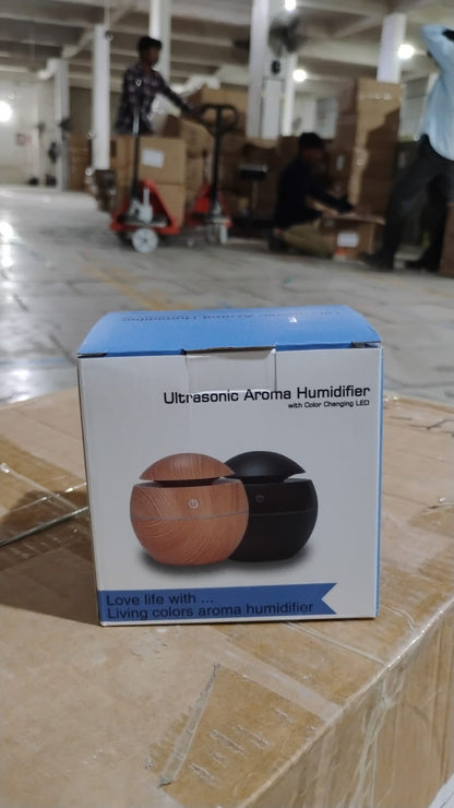 Ultrasonic Aromatherapy Humidifier USB Desktop (130 ML / 1 Pc) Your Brand