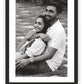 Personalized Couple Framed Print - Heaven's Match shopbyte