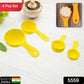 Plastic Kitchen Tool Mould / Ladoo Mould Spoon Ladoo Making Spoon (4 Pcs Set)